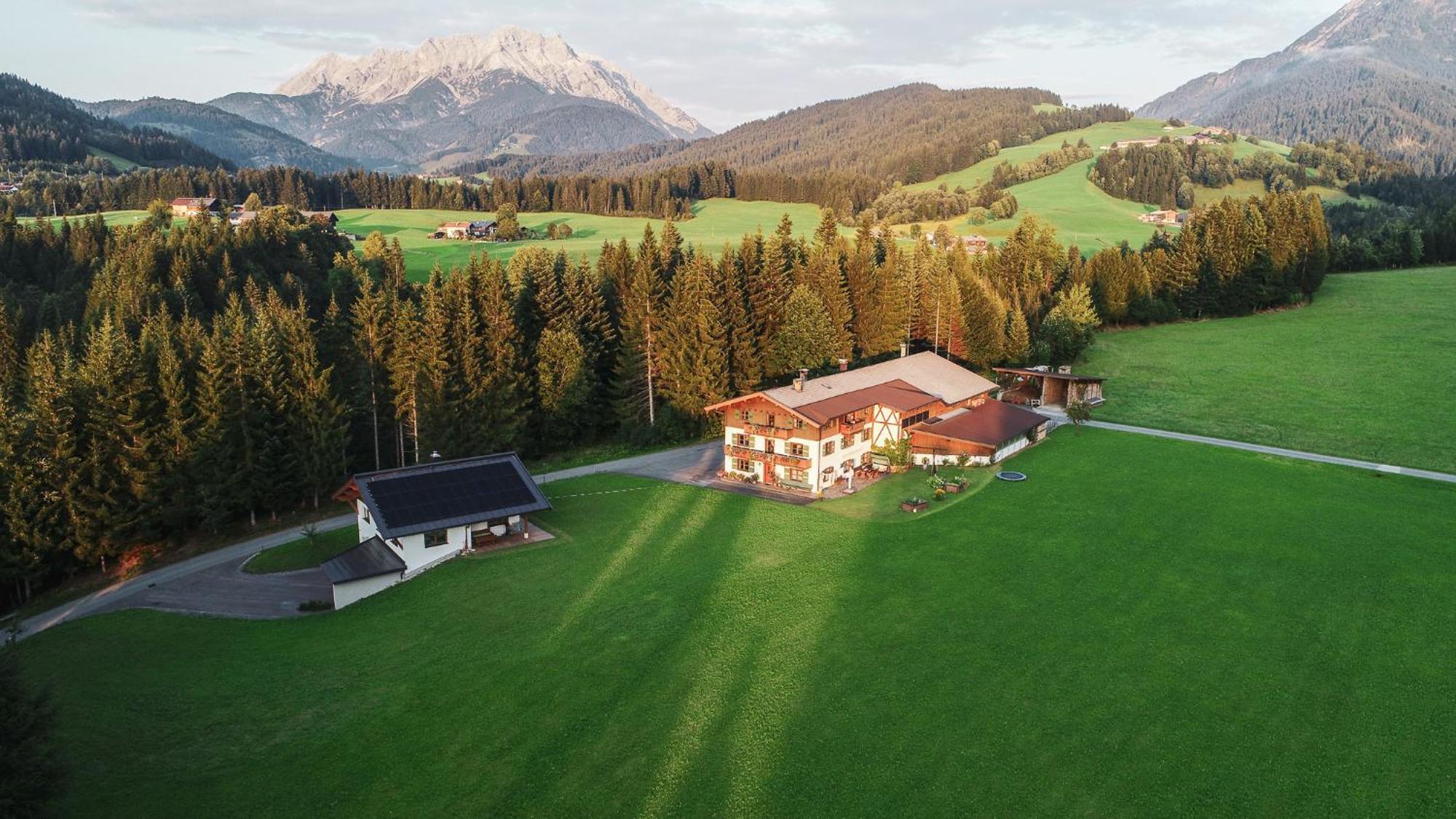 Bauernhof Niederfilzboden Villa Fieberbrunn Dış mekan fotoğraf