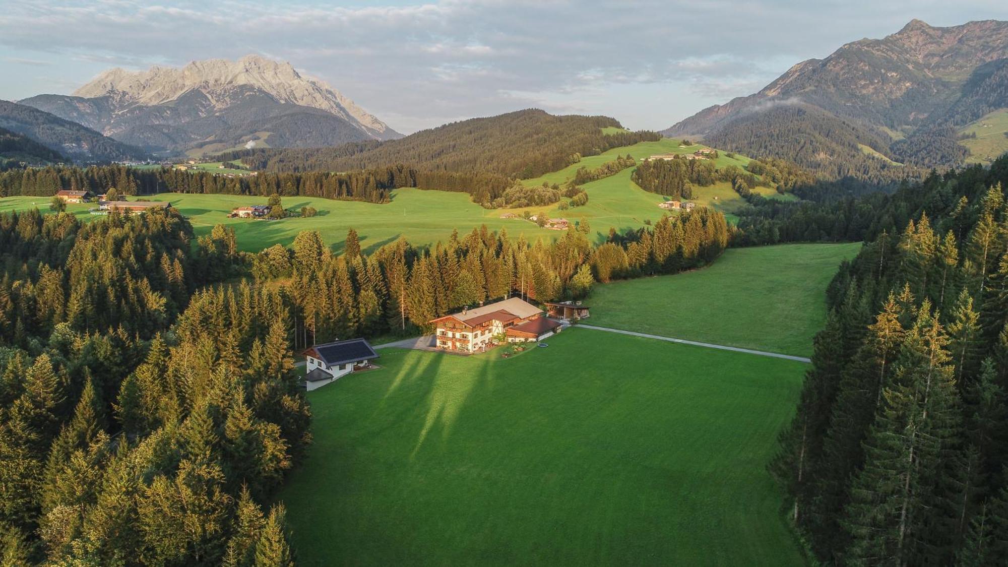 Bauernhof Niederfilzboden Villa Fieberbrunn Dış mekan fotoğraf